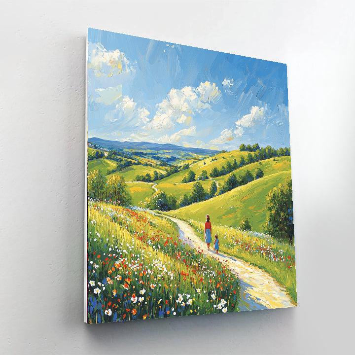 Countryside Hues Paint By Numbers