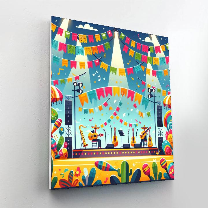 Fiesta Fun Numbered Painting Kits