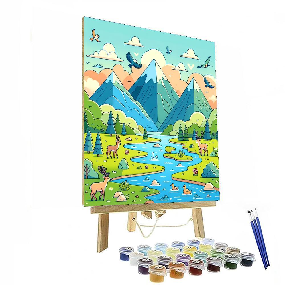 Artistic Adventures In Nature Numbered Painting Kits