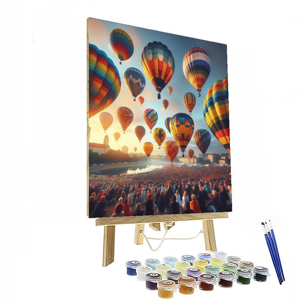 International Balloon Fiesta - Bristol Paint By Numbers Kits