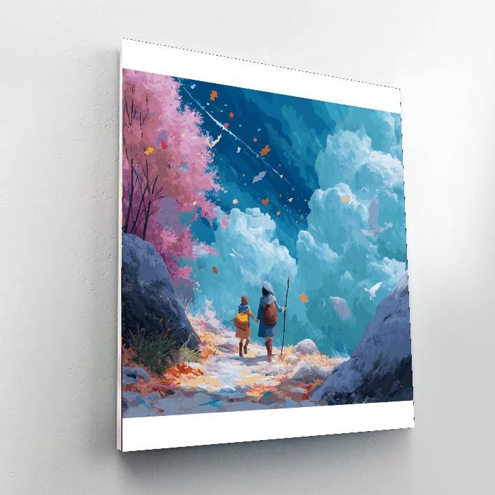 Love Through The Seasons Numbered Painting Kits