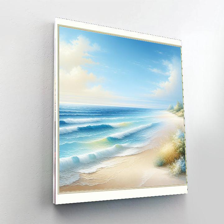 Coastal Serenity Escape DIY Paint By Numbers