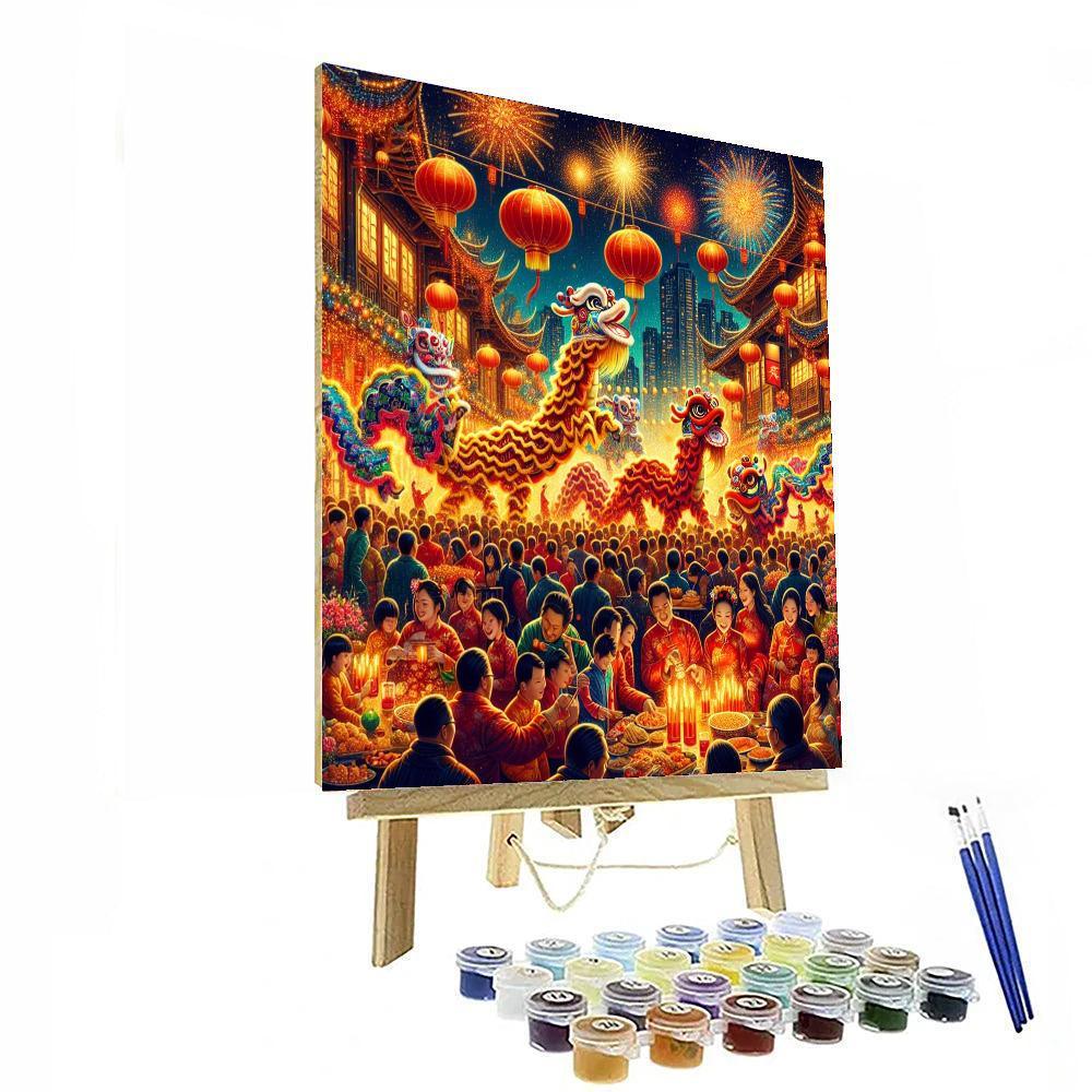 Lunar New Year Festival - China Paint By Numbers