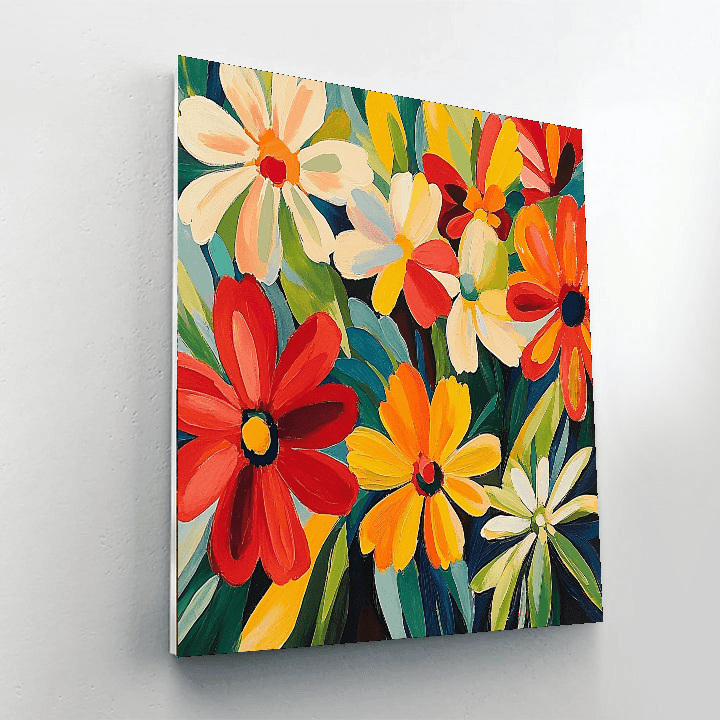 Henri Matisse Inspired Floral Wonderland  Painting By Numbers Kit