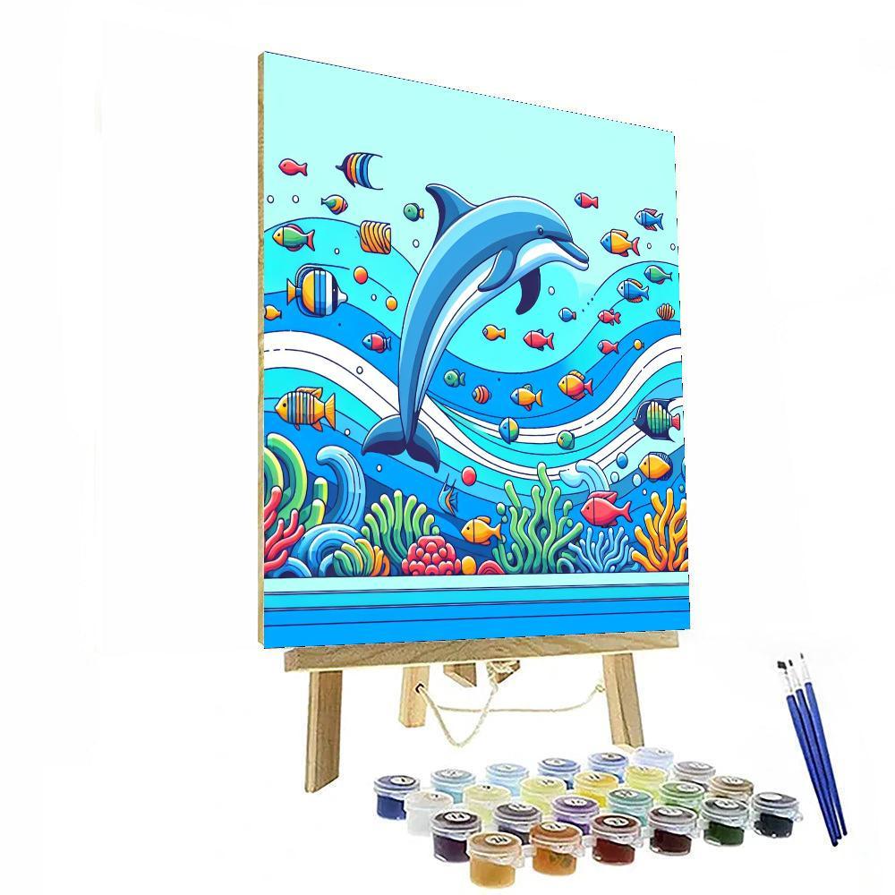 Charming Sea World Paint By Color