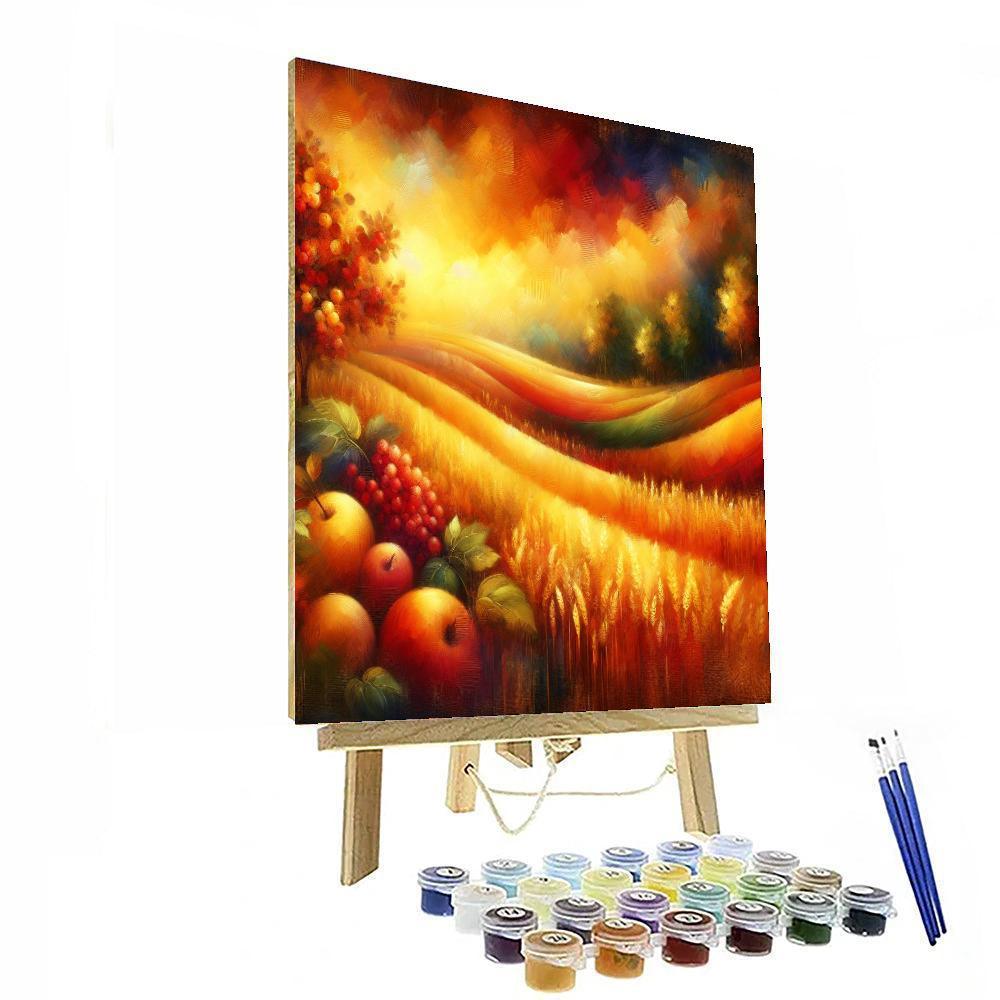 Radiant Harvest Celebration Paint By Number
