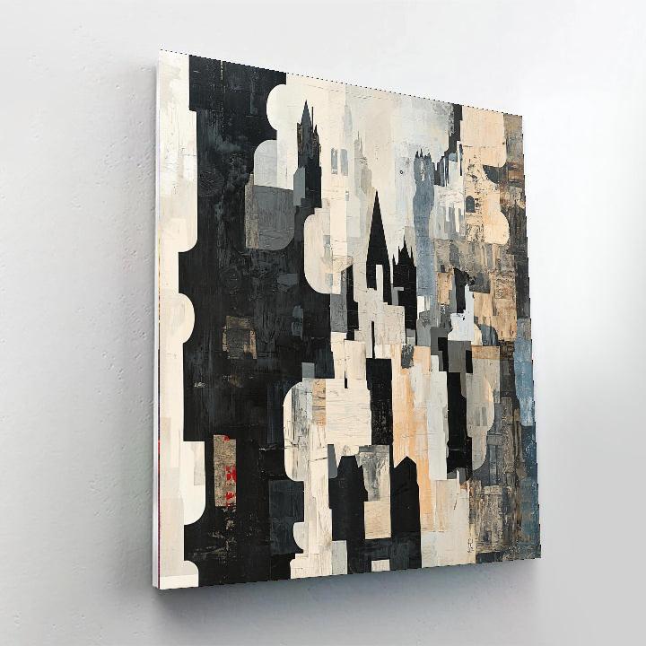 Banksy Inspired In The Shadows Of Giants  Number Painting