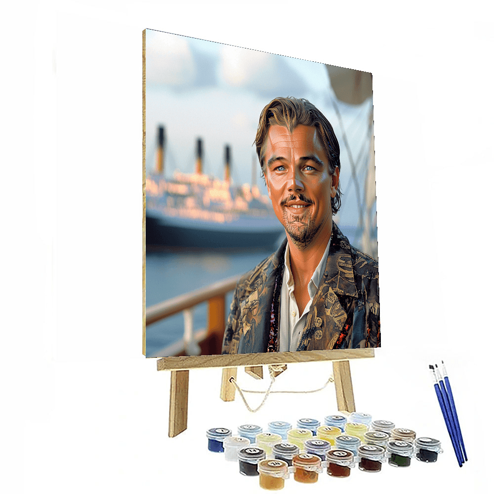 Leonardo Dicaprio: Beyond Titanic - A Visionary Voyage Paint By Numbers