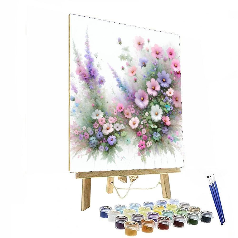 Serenity Bloom Painting Number Kit