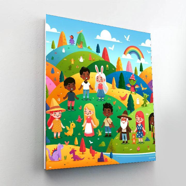 Fantasy Island Adventures Paint By Numbers