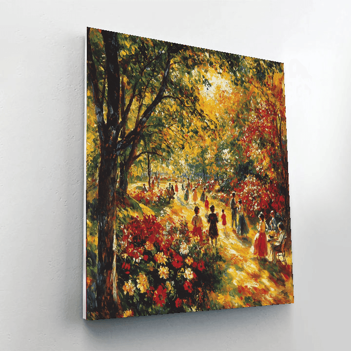 Pierre-Auguste Renoir Inspired Sunny Afternoon  Paint By Numbers