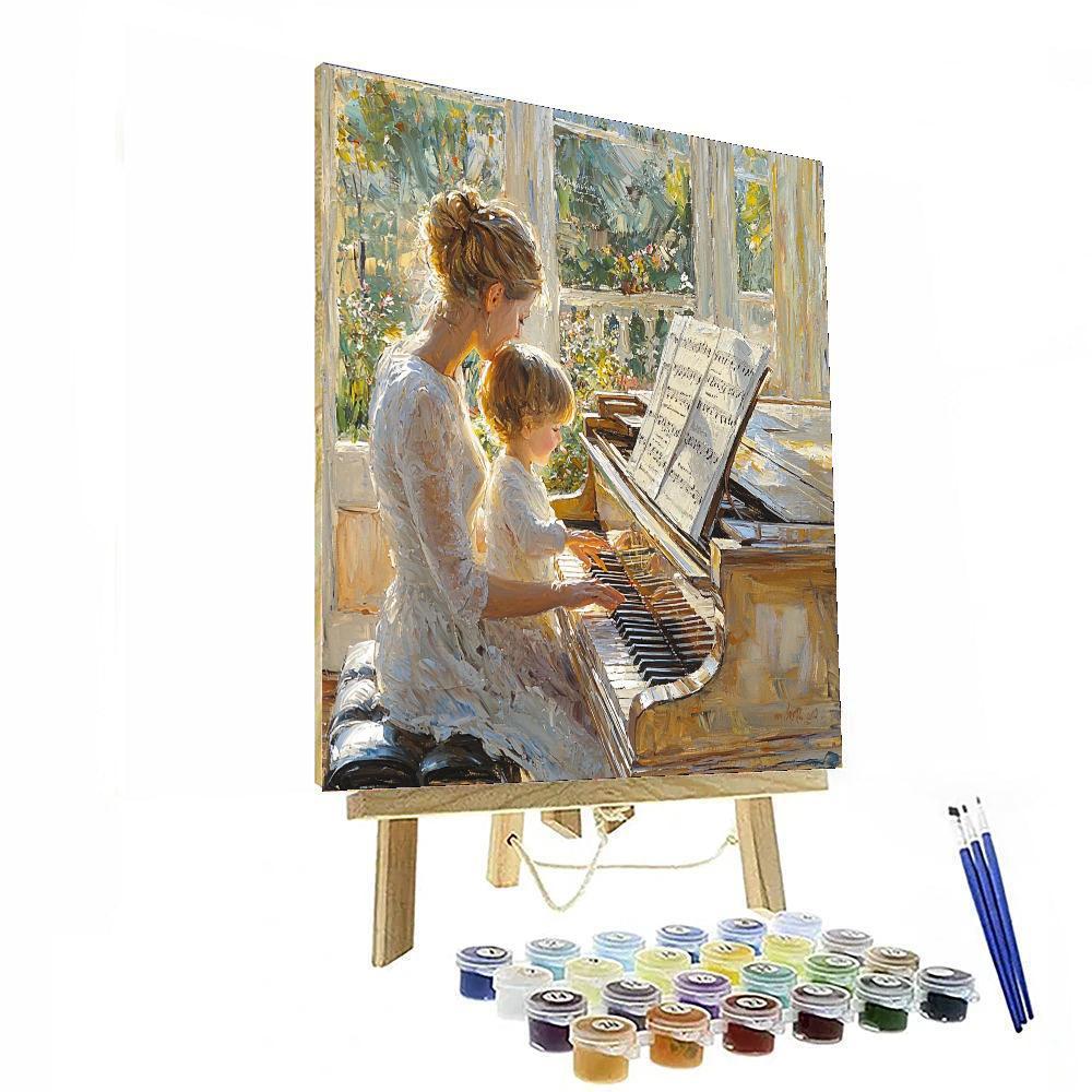 Melodies Of Home Painting Number Kit