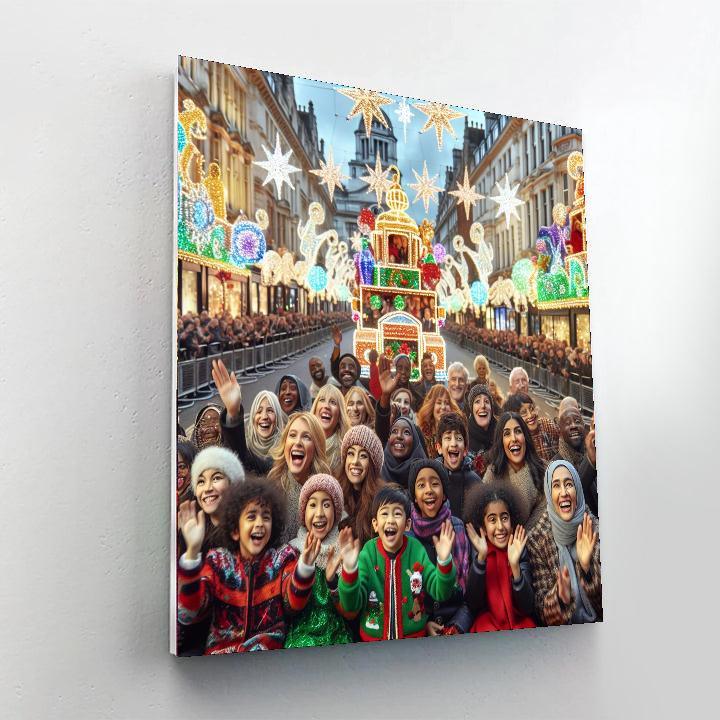 Harrods Christmas Parade Paint By Number