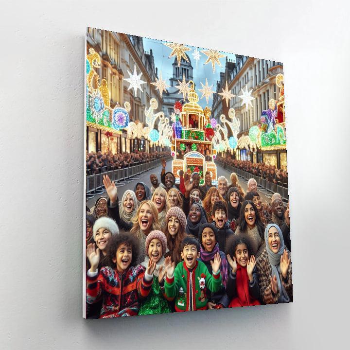 Harrods Christmas Parade Paint By Number