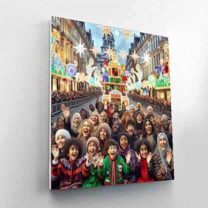 Harrods Christmas Parade Paint By Number