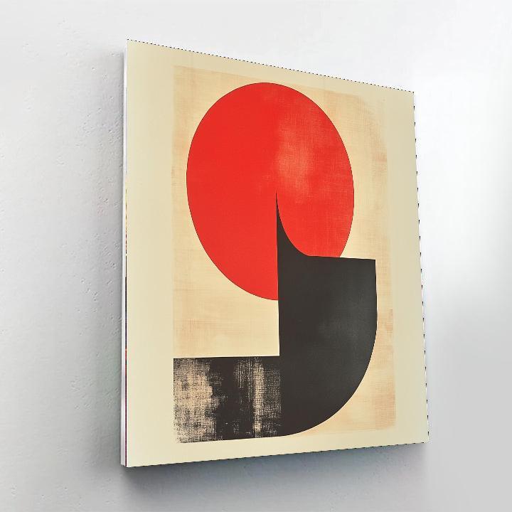 Kazimir Malevich Inspired Shapes Of Thought  Number Painting