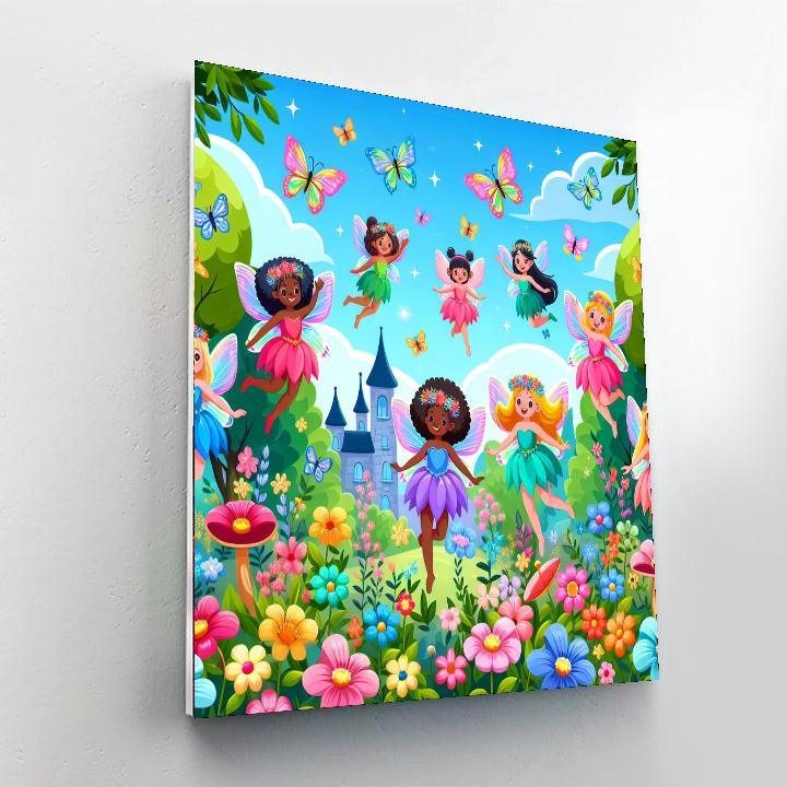 Fantasy Quest With Fairies Painting By Numbers Kit
