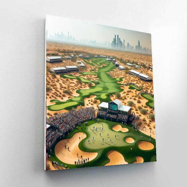 Dubai Desert Classic - Dubai Painting Number Kit
