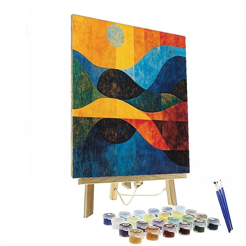 Max Ernst Inspired Dreaming In Colors  Painting By Numbers Kit