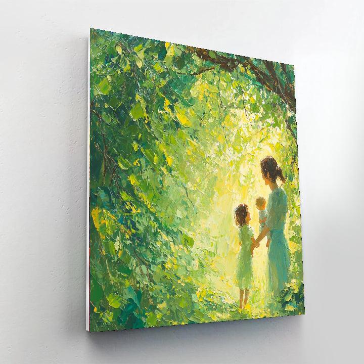 Magic Under The Canopy DIY Paint By Numbers