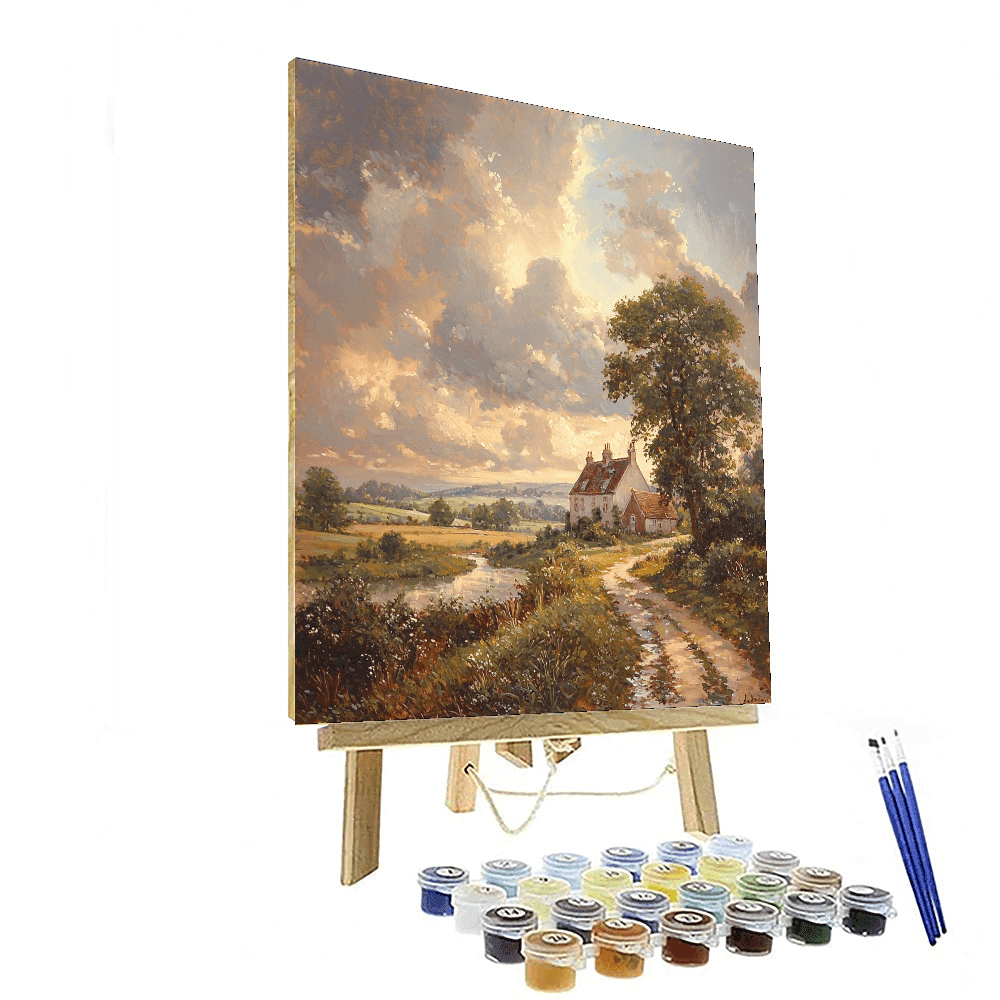John Constable Inspired Pastoral Harmony  Paint By Numbers