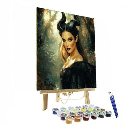 Angelina Jolie: The Bold Journey Of Maleficent Paint By Color