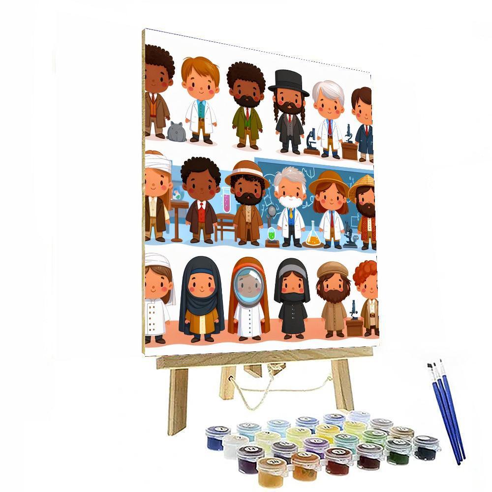 Historical Heroes Paint By Numbers