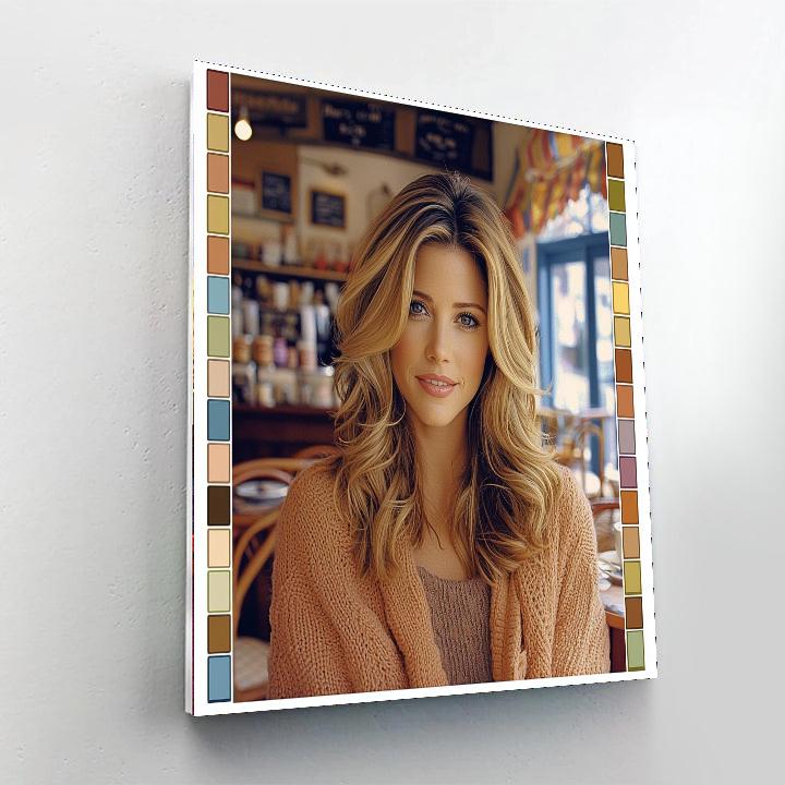Jennifer Aniston: The Heartfelt Essence Of Rachel Green Painting Number Kit
