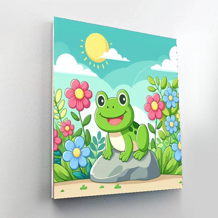 Sunny Garden Toad Paint By Numbers Kits