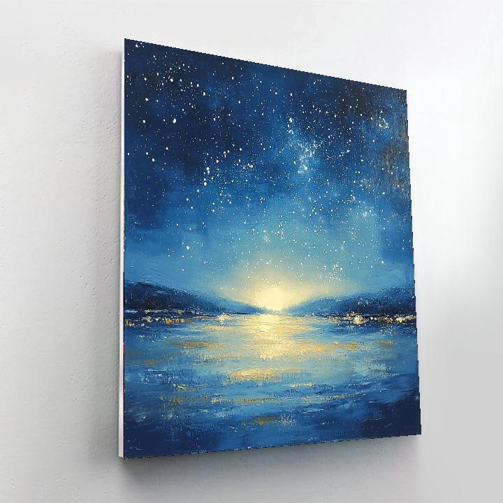 Edgar Degas Inspired Ethereal Symphony Of Stars  Paint By Numbers