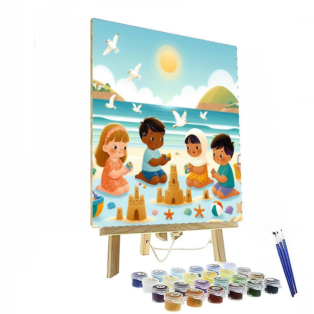 Sunny Ocean Bay Painting By Numbers Kit