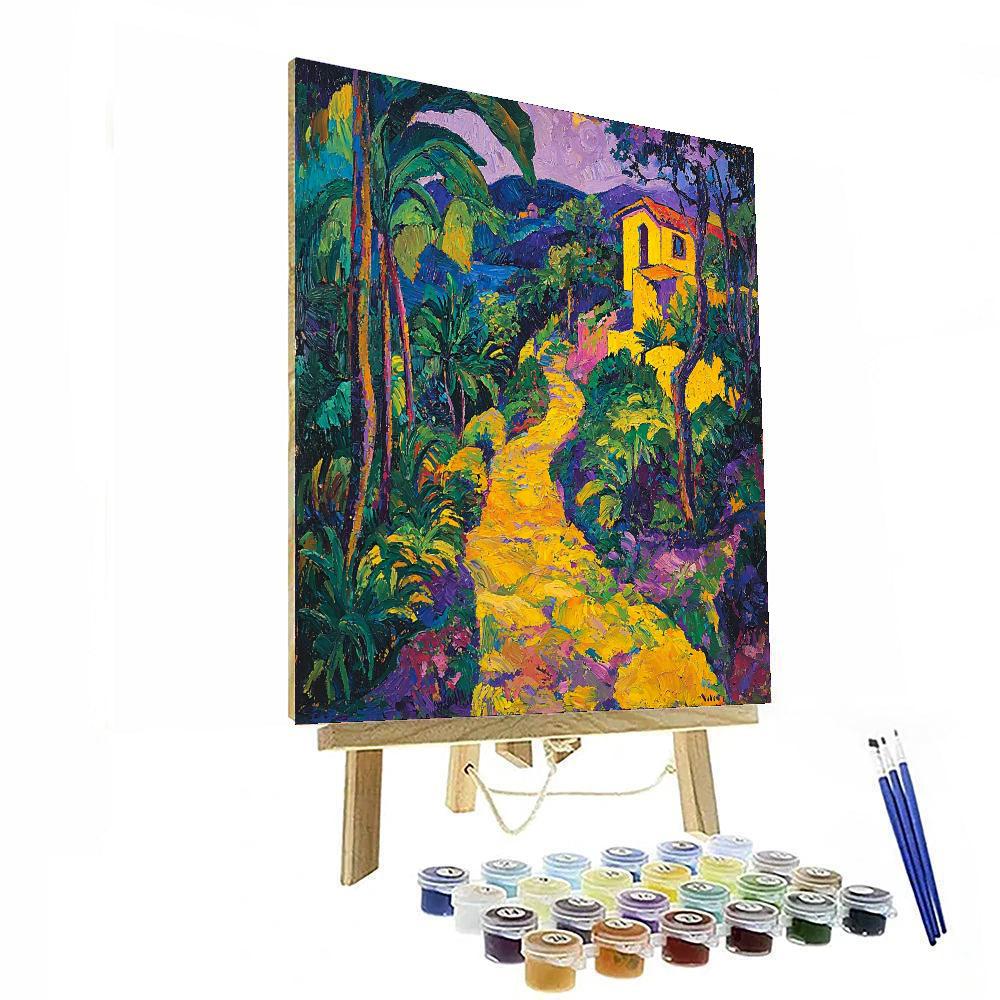 Gauguin Inspired Bohemian Paradise  Paint By Numbers