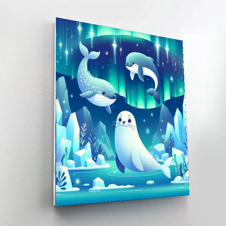 Polar Night Symphony Paint By Color