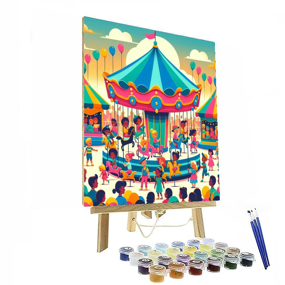 A Day At The Fair Paint By Number