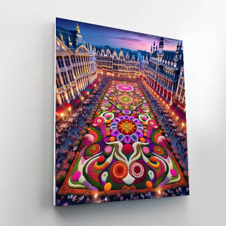 Brussels Flower Carpet - Brussels Paint By Color
