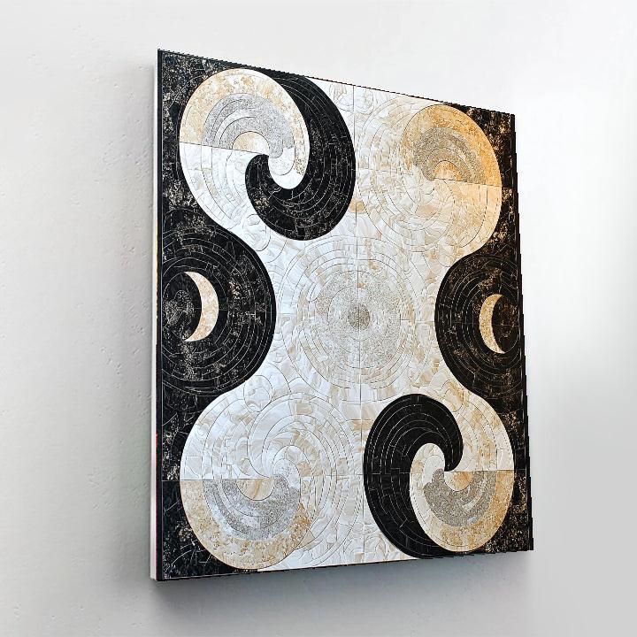 M.C. Escher Inspired Cyclic Patterns  Paint By Numbers Kits