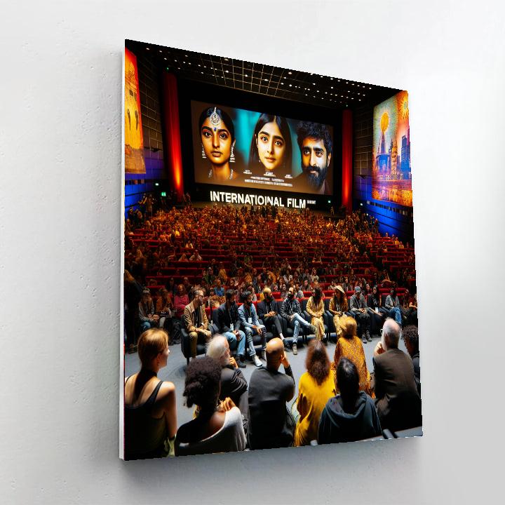 The Abu Dhabi Film Festival Painting By Numbers Kit