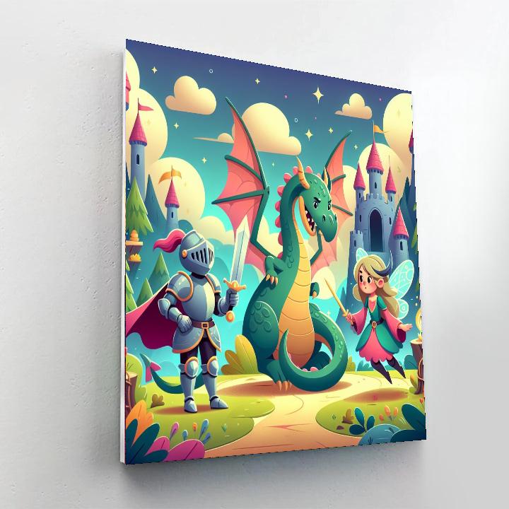 Fantasy Adventure Stories Paint By Numbers
