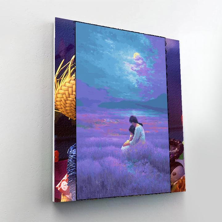 Lullabies In Lavender Paint By Numbers Kits