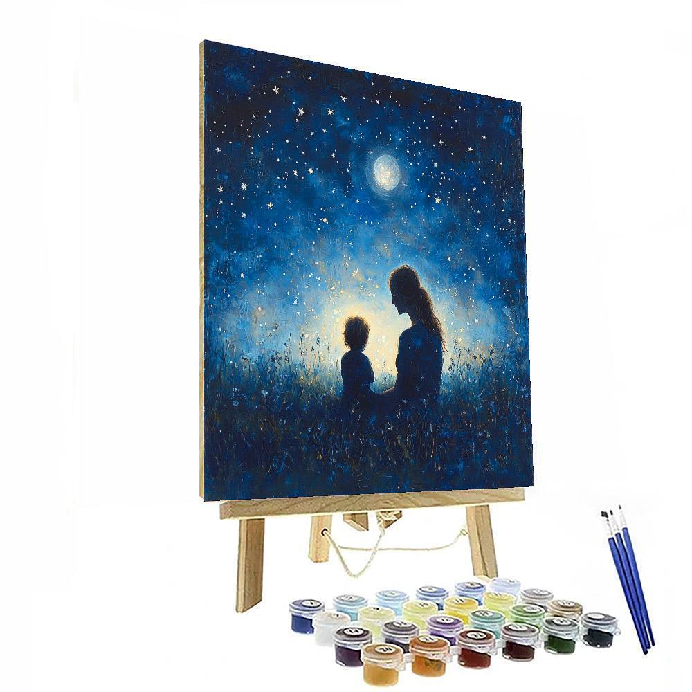 Under The Moonlit Sky Painting Number Kit
