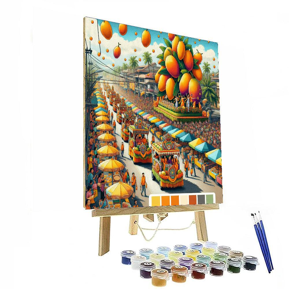 Mango Festival - Philippines Paint By Numbers Kits