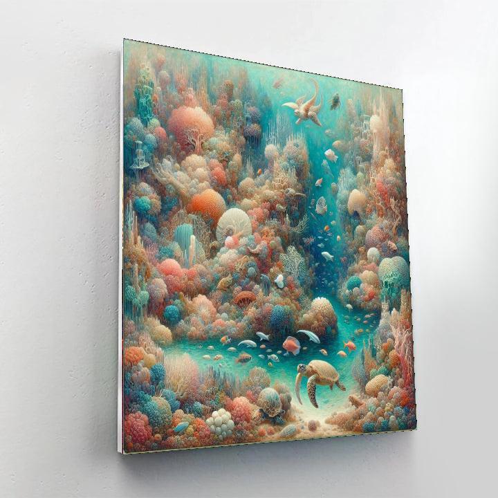 Mystic Underwater Realm Paint By Color