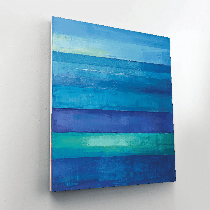 Mark Rothko Inspired Rothko's Ocean Depths  Paint By Numbers Kits