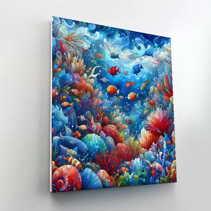 Undersea Adventure World Paint By Color