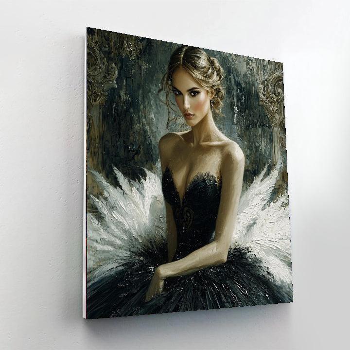 Natalie Portman: The Artistry Of A Black Swan Numbered Painting Kits