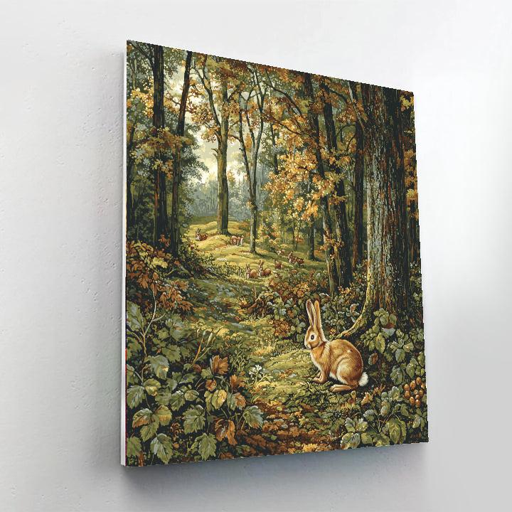 Albrecht Dürer Inspired Wild Harmony  Paint By Numbers Kits