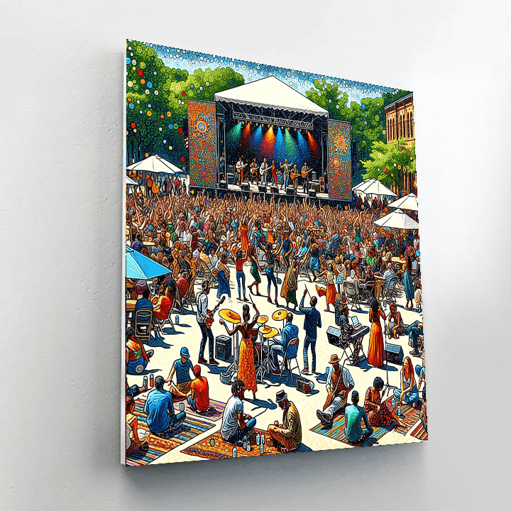 Helsinki Festival Numbered Painting Kits