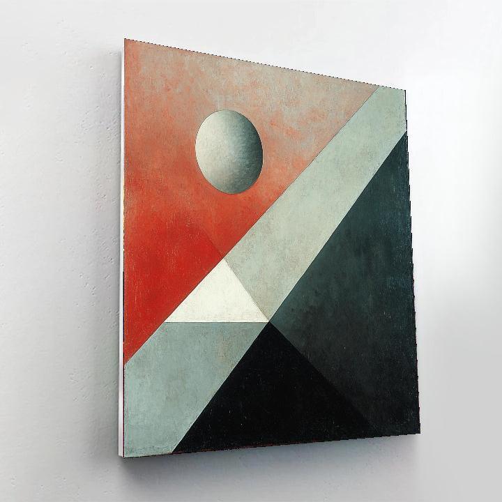 Kazimir Malevich Inspired Simplicity Of Balance  Paint By Numbers Kits