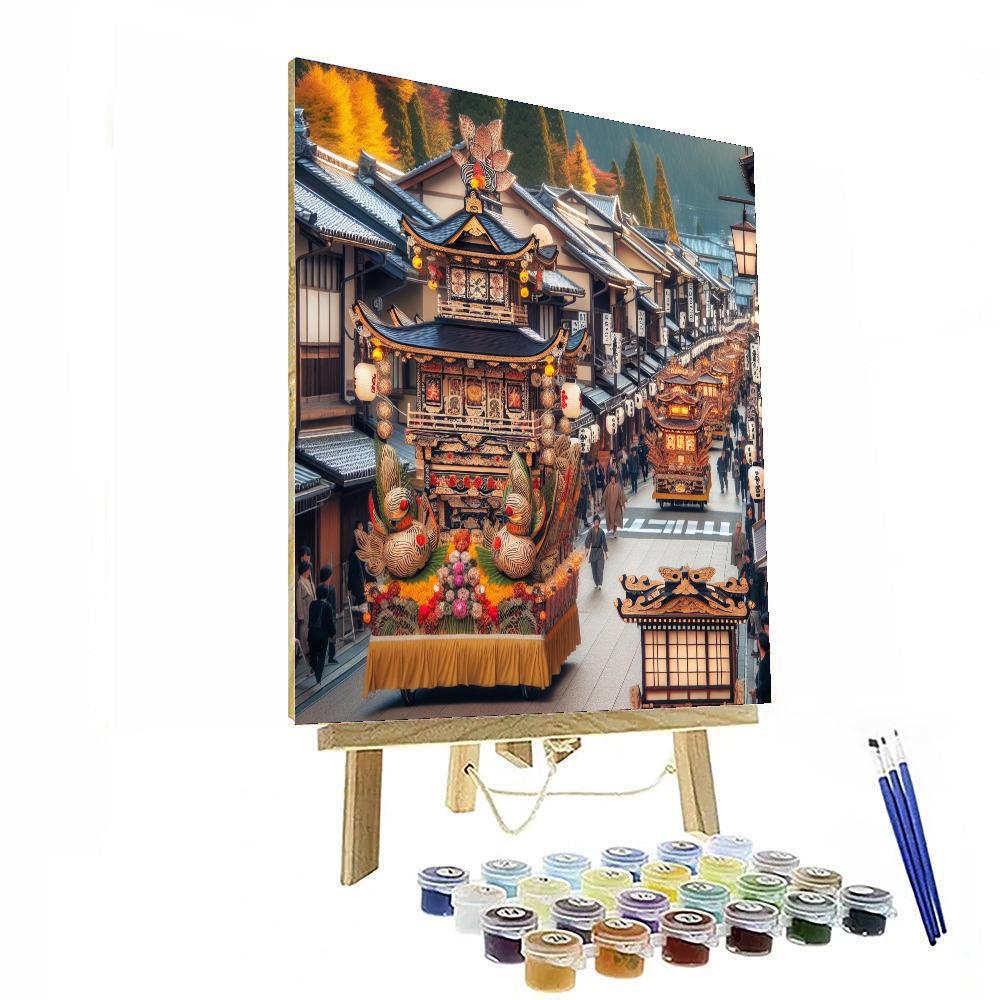 Gion Yatai Kaikan - Takayama Numbered Painting Kits