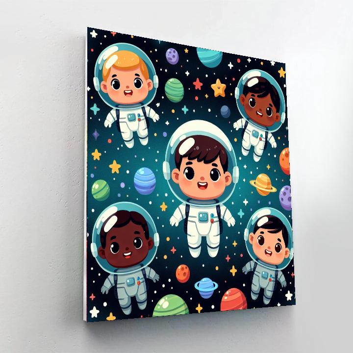 Amazing Space Voyage Paint By Numbers